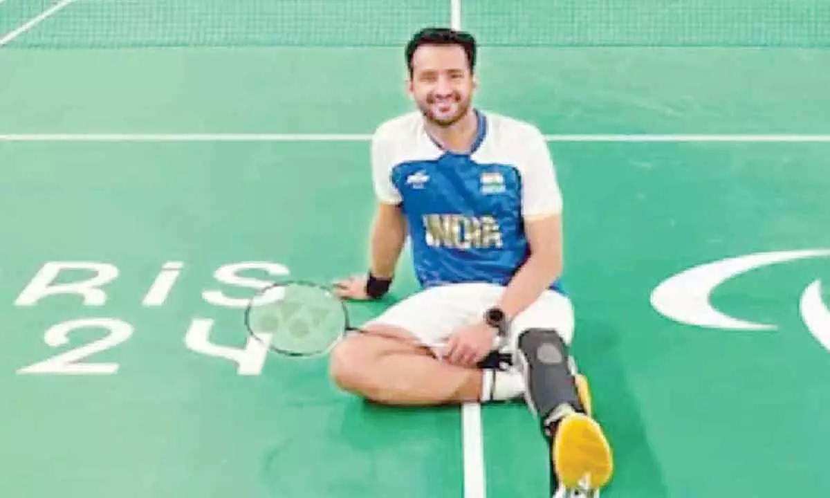 Indian shuttler Nitesh wins maiden Paralympics gold