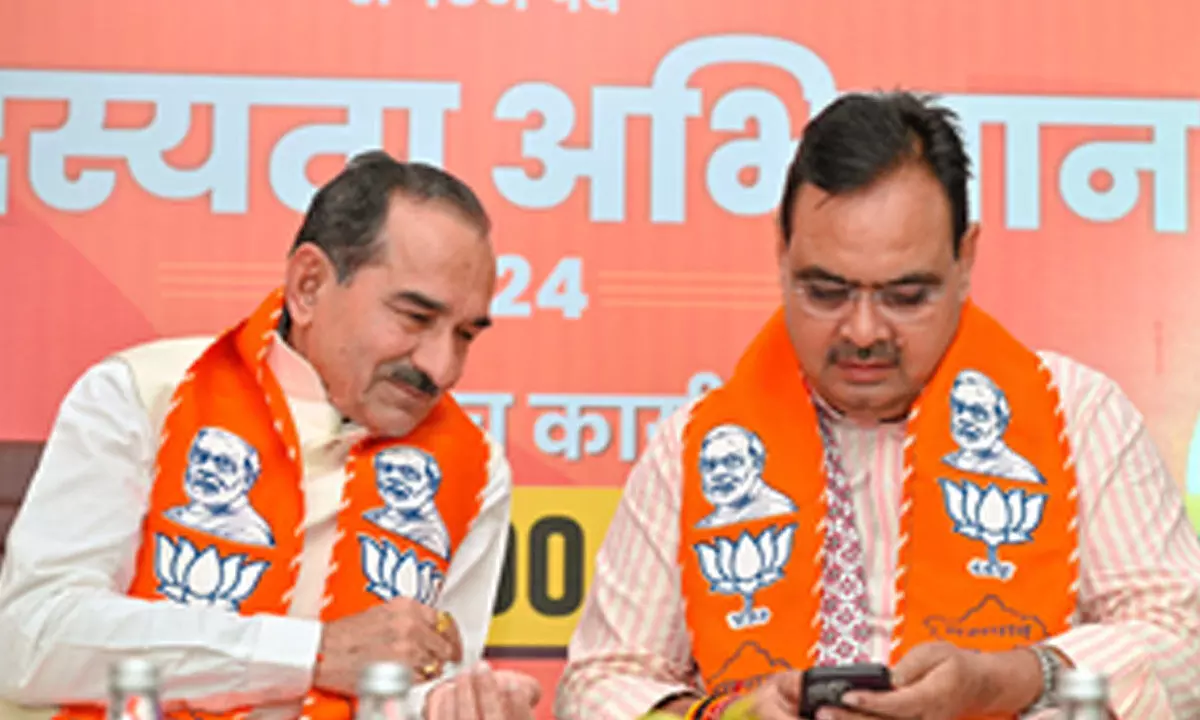 Rajasthan CM, state BJP chief launch partys membership drive