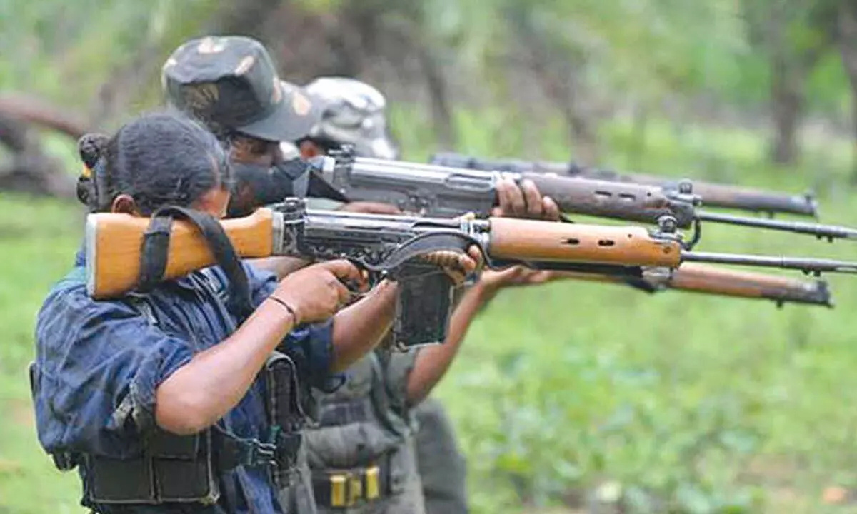 Six women among 9 Maoists gunned down