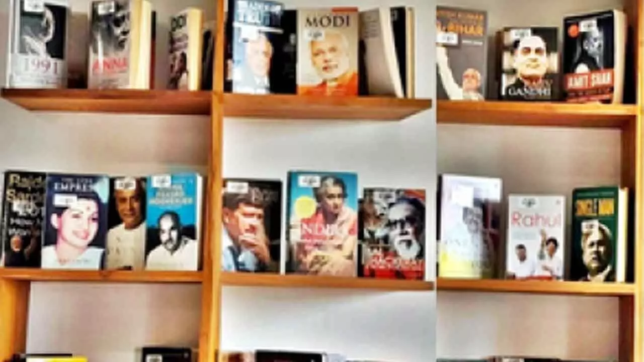 Books on PM Modi shines in Netas Gallery in Kerala