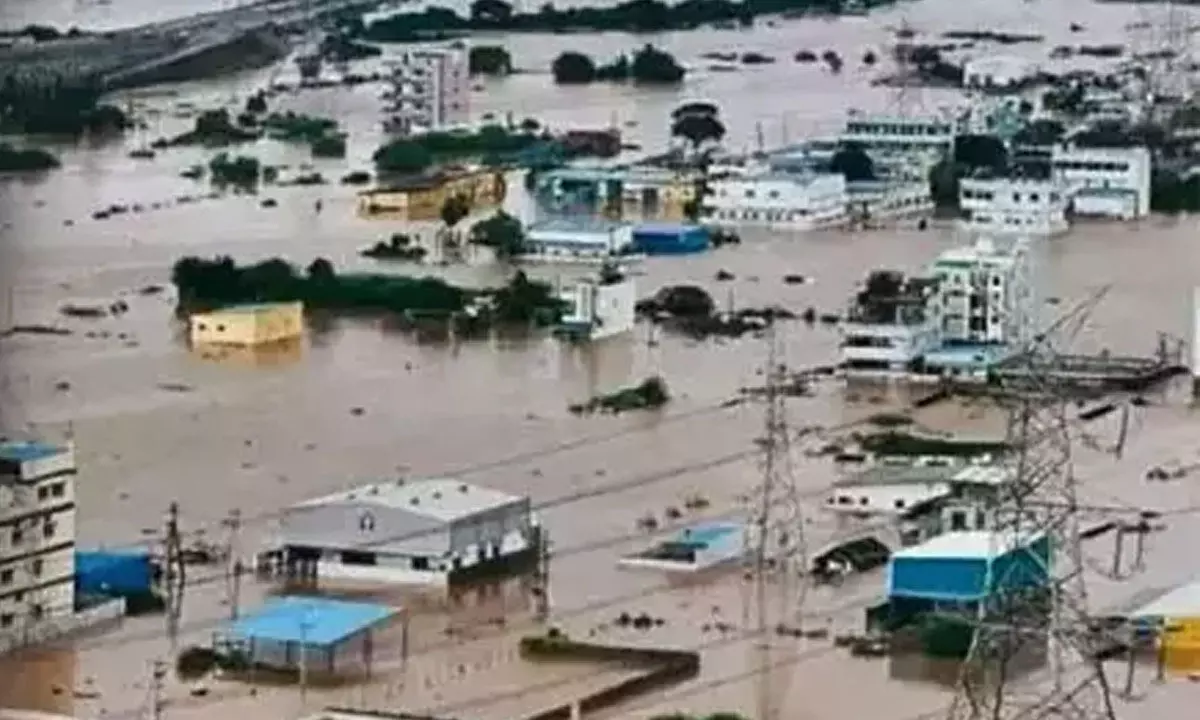 Supreme Court Telugu lawyers donate Rs. 15 lakh to Vijayawada flood relief operations