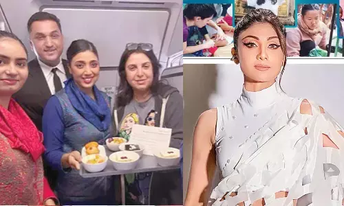 Farah Khan thanks Shilpa Shetty for not being with her on flight