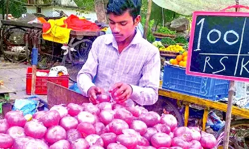 Sudden increase in onion prices due to decline in production