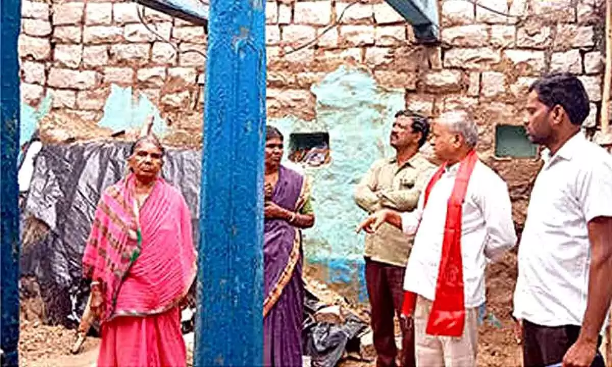 CPI-M seeks aid for houses wrecked by rains