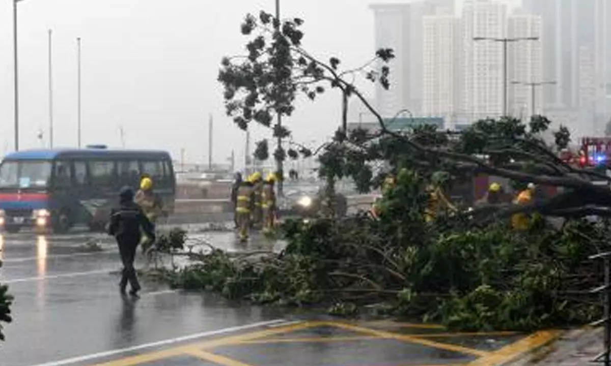 Hong Kong issues major warning as typhoon Yagi draws near