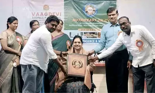 Vaagdevi Engg College celebrates Nutrition Week