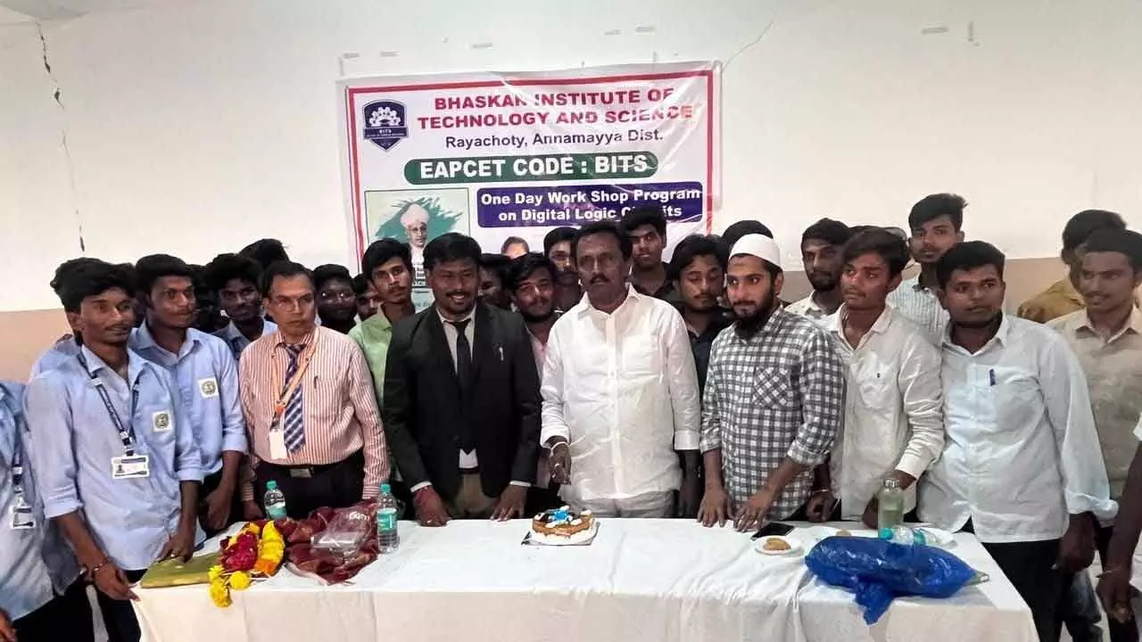 Kadapa: Bhaskar Engg College celebrates Teachers’ Day