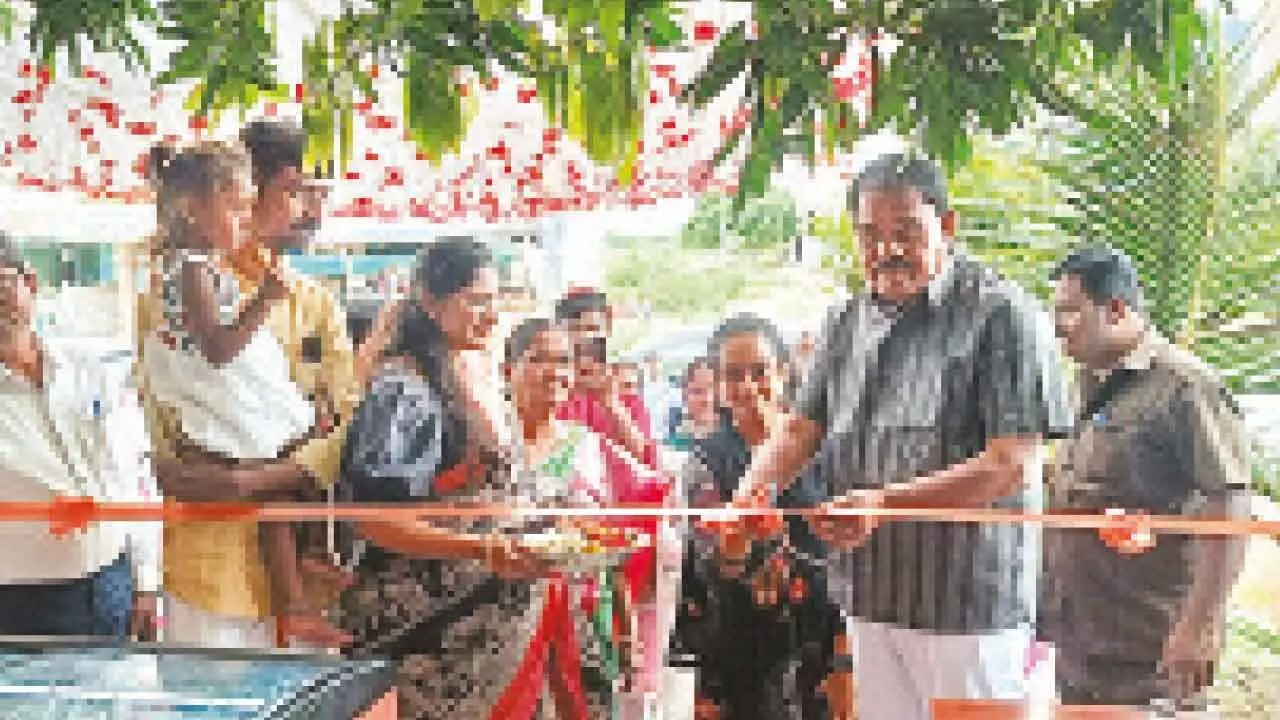 MLA Palle Sindhura Reddy inaugurates Gayatri Milk Dairy