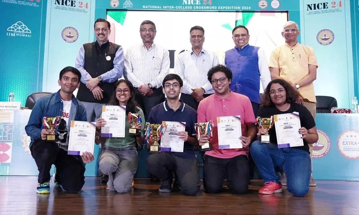 IIT Delhi students secure hat-trick at National Crossword Expedition