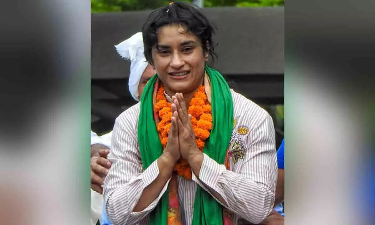 Vinesh Phogat resigns from Railways post