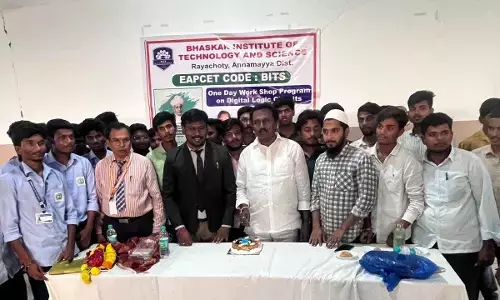 Kadapa: Bhaskar Engg College celebrates Teachers’ Day
