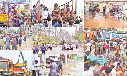 Flood recedes in 80% colonies in Vijayawada