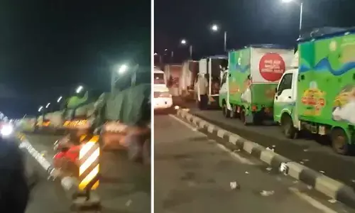 AP Govt. Arranges Essential Commodities to Flood-Hit Areas, Check Video Here