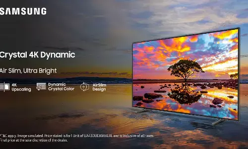 Samsung Launches 2024 Crystal 4K Dynamic TV with 4K Upscaling, AirSlim Design and Knox Security in India