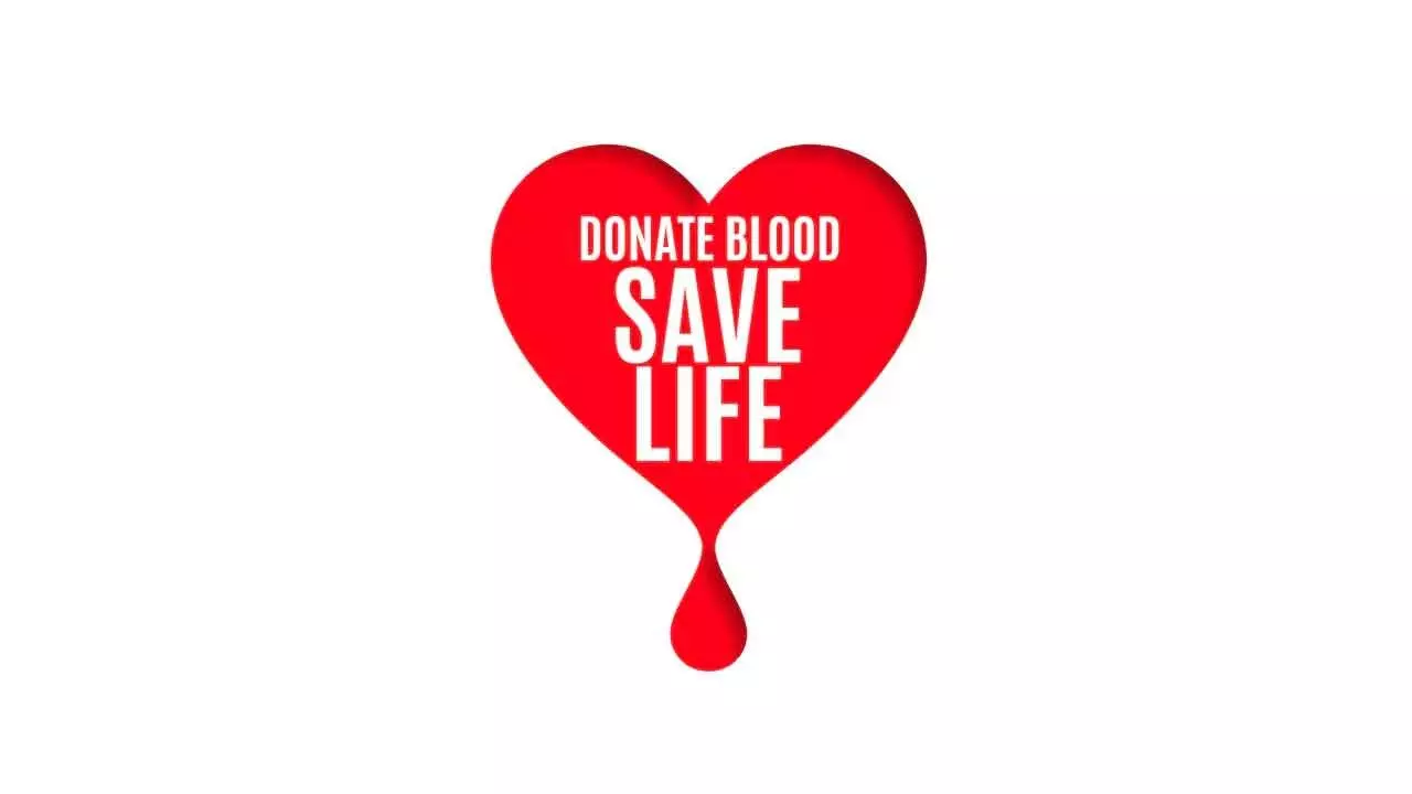 Donate blood to save lives