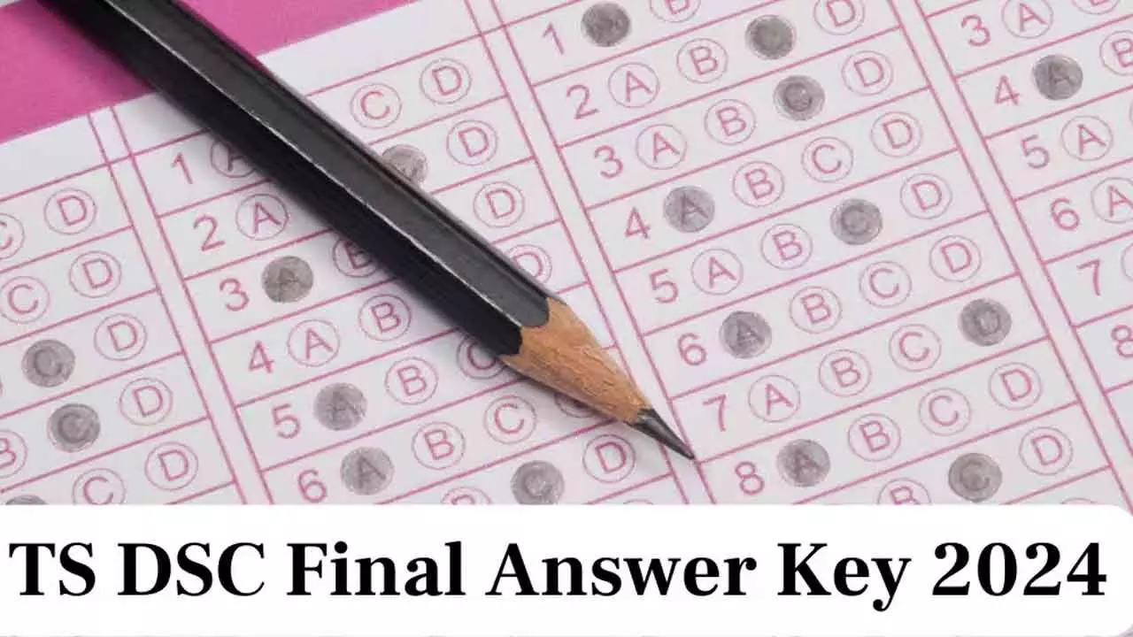 TS DSC 2024 final Answer Key released, results likely in three days