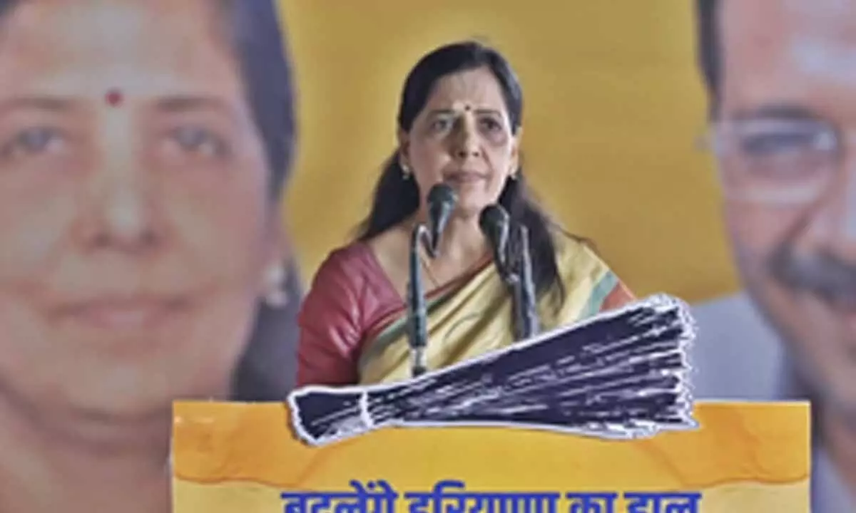 My husband won’t bow down before PM Modi: Sunita Kejriwal in Haryana rally