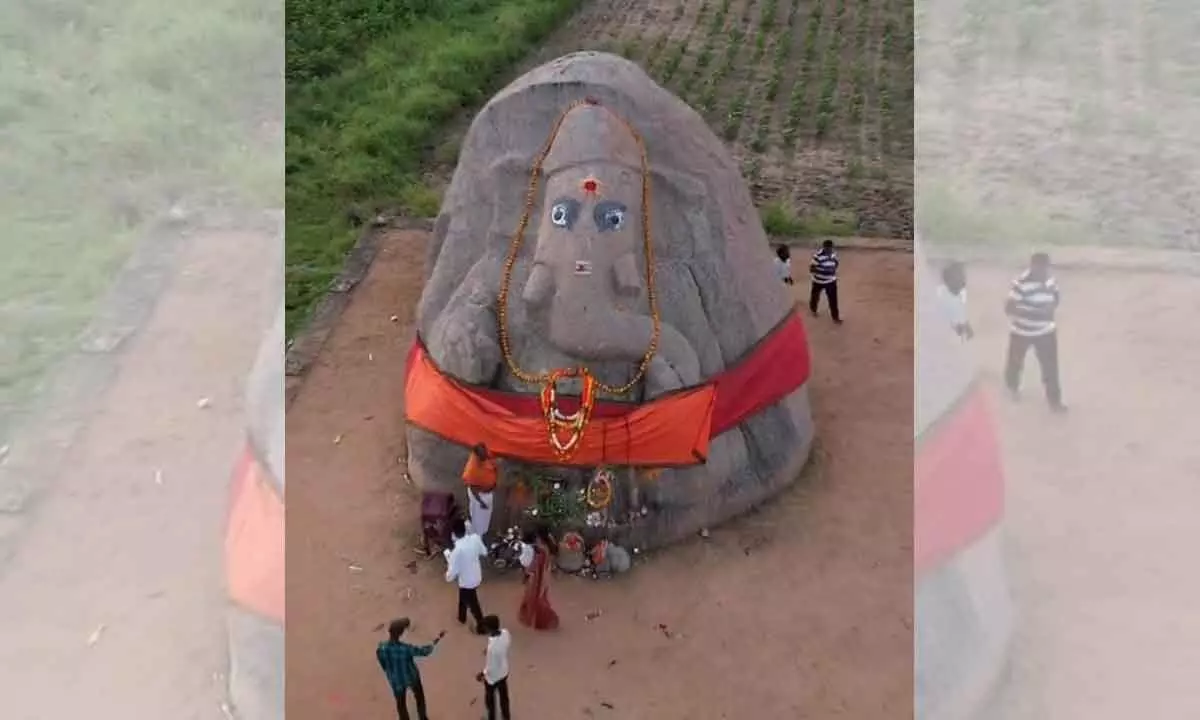 Indias Largest Monolithic Ganesh