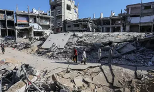 10 Palestinians killed in Israeli bombings in Gaza