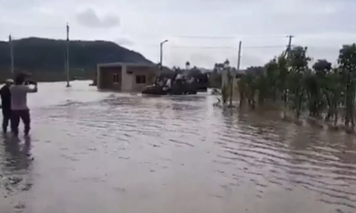 Flood fury causes massive damage in Telangana