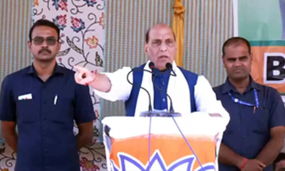 Pak calls PoK residents foreigners, we call them our citizens, says Rajnath Singh