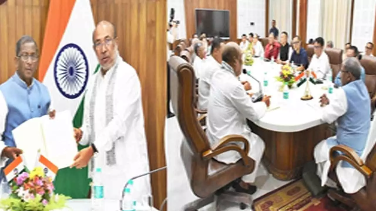 Manipur CM meets Governor again amid relapse of violence in state