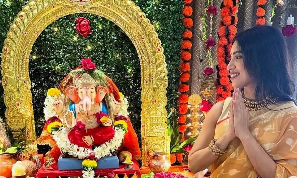 Bhumi Pednekar prepares ‘modaks’ on Ganeshotsav following her Aaji’s recipe