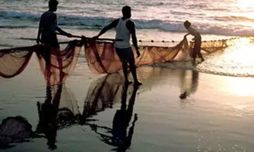 Protest in TNs Pudukottai after Sri Lankan Navy arrests 14 fishermen