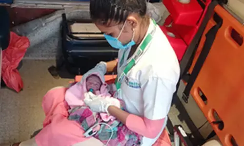 Alert passerby, 108 ambulance rescue newborn abandoned in garbage bin in Ahmedabad