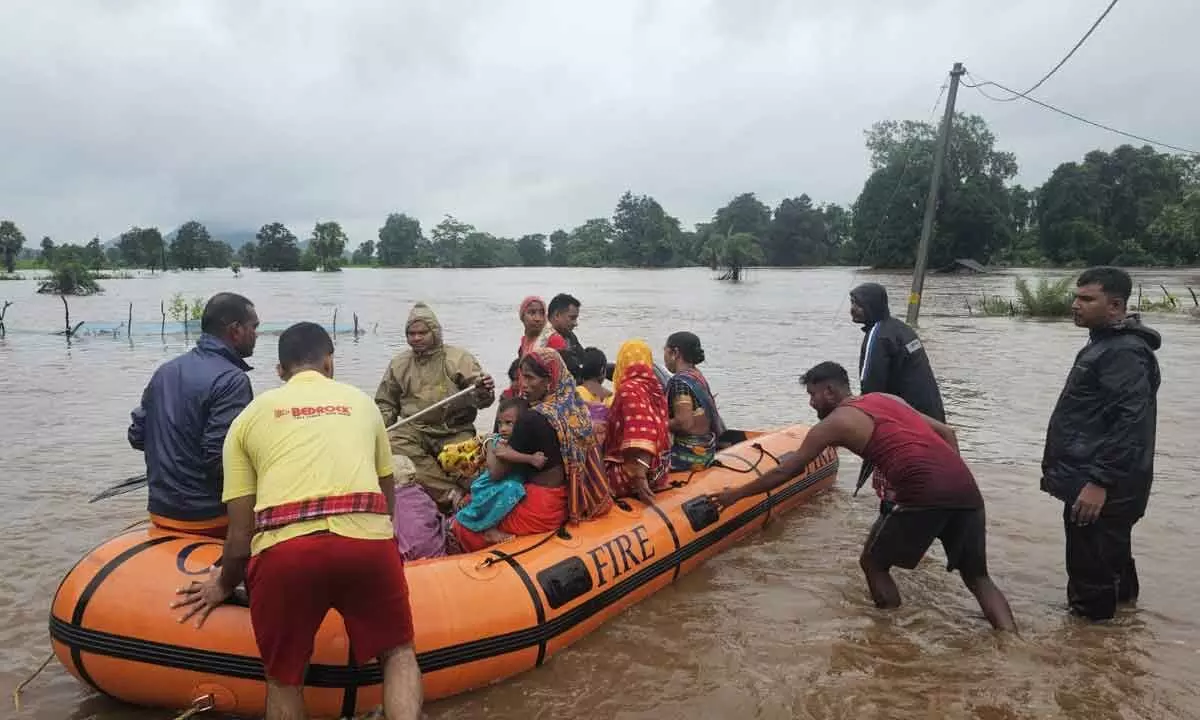 Flash floods in Malkangiri, Koraput