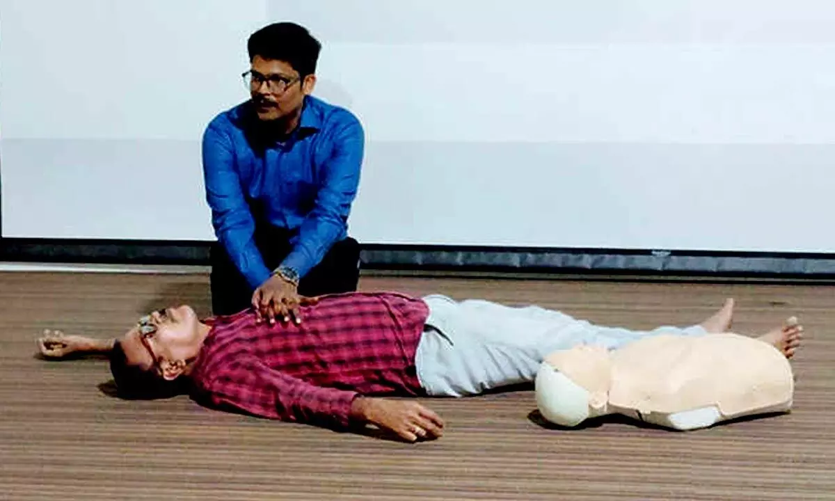 Awareness programme conducted on CPR