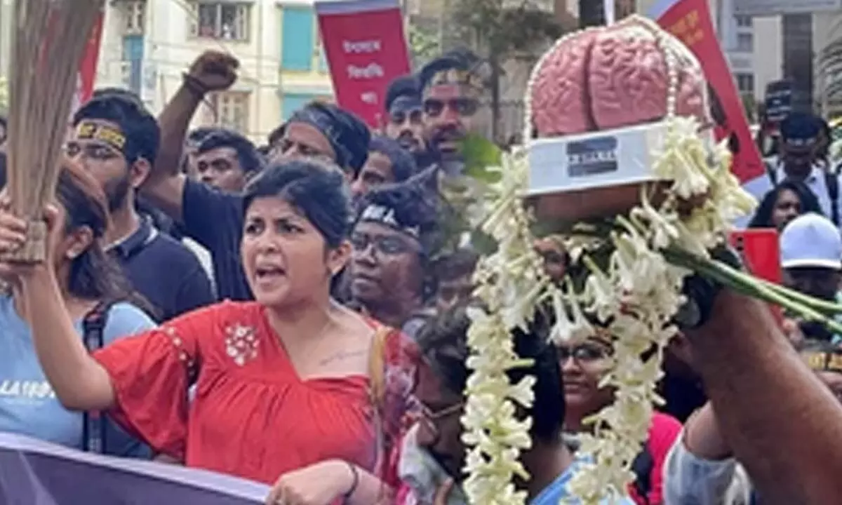 RG Kar case: Protest march by doctors to Bengal health department HQ