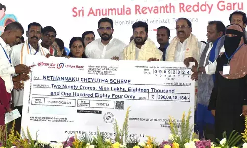 CM Revanth showers sops on weavers