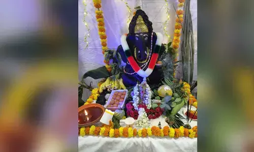 Hyderabad: Ganesh idol made of mouth-watering chocolate!