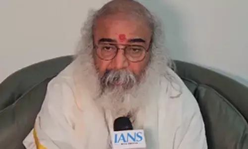 Rahul’s repeated reference shows his love for RSS, should visit Sangh HQ: Acharya Pramod Krishnam