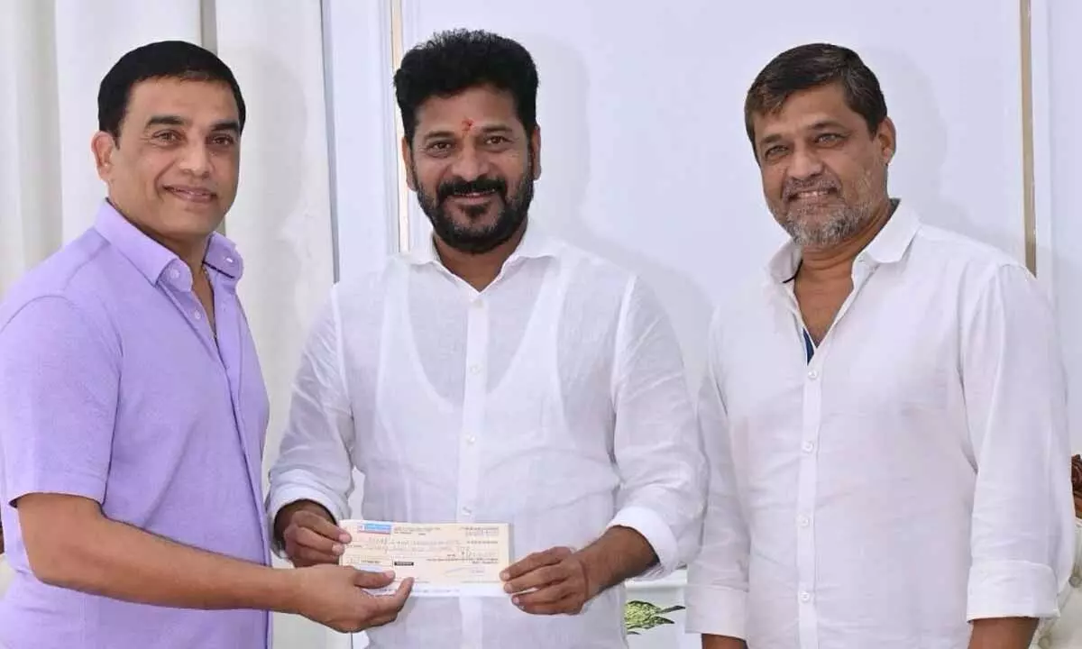 Dil Raju, Nagavamsi Donate ₹25 Lakh Each to CM Relief Fund