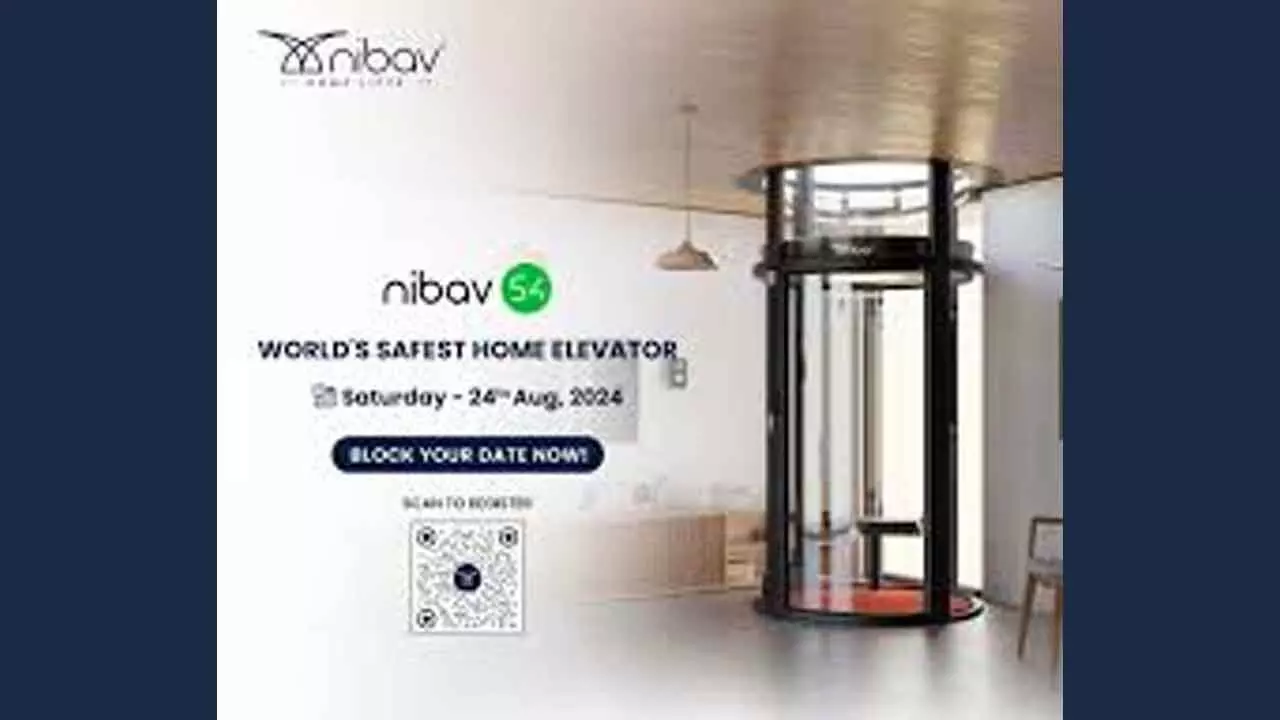 Nibav launches new home lift model