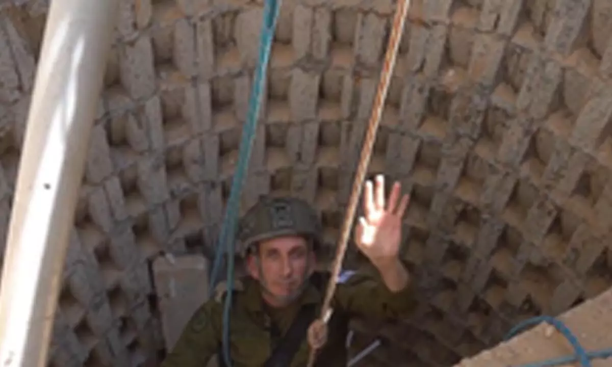 Israel releases footage of Gaza tunnel where six hostages were found dead