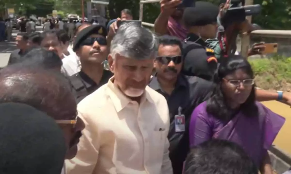 Chandrababu Naidu Inspects Rain-Affected Areas in Godavari Districts