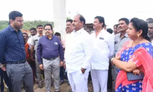 District Collector and MLA Visit Flood-Affected Villages, Assure Relief and Rehabilitation Efforts