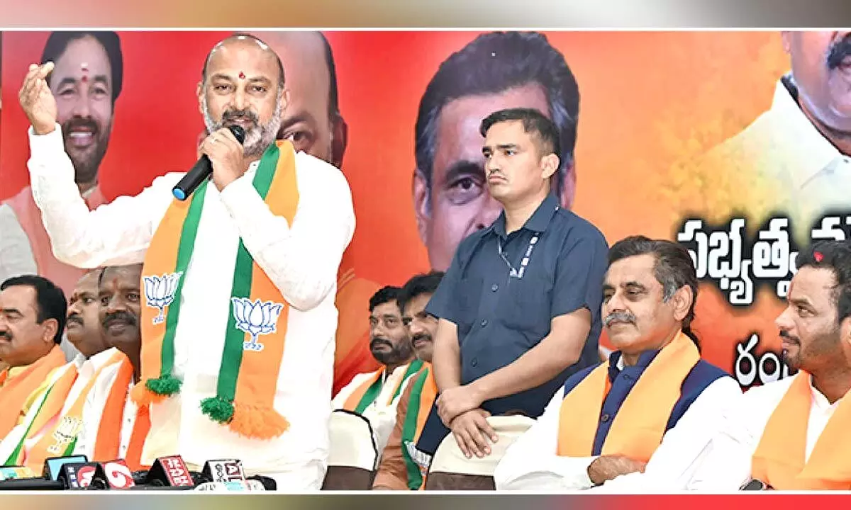 BJP will win Hyderabad Mayoral polls: Bandi Sanjay