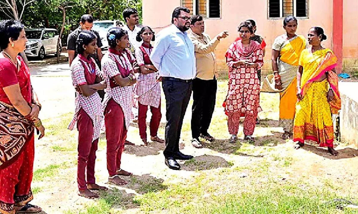 Collector assures Kasturba students