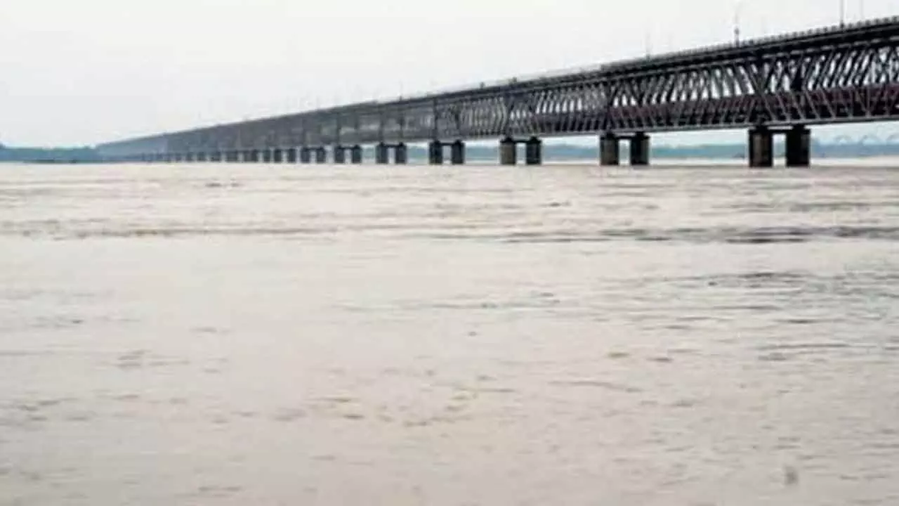 Andhra Pradesh: Godavari Flood recedes at Dowleswaram barrage