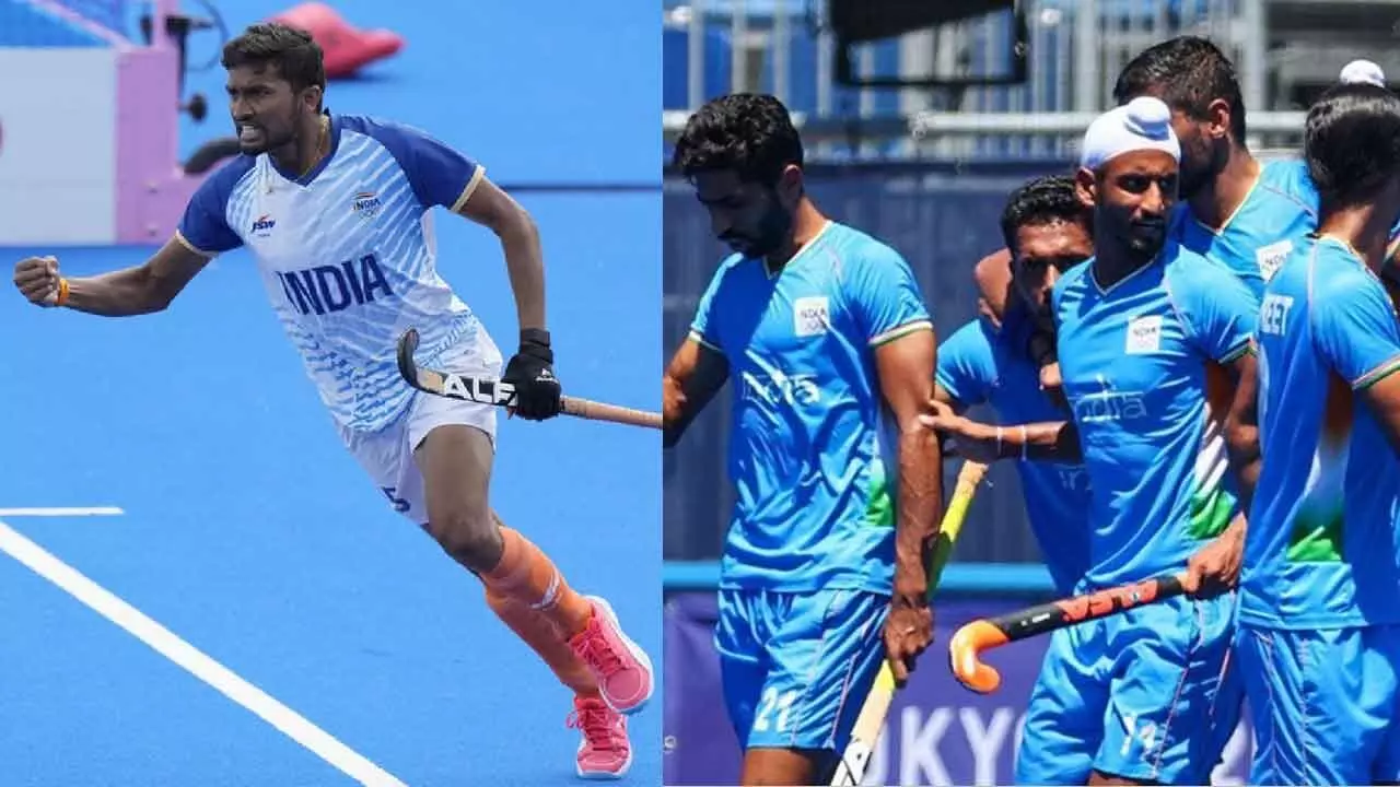 Paris Olympics bronze-medalists enter semis: Raj’s trick helps India thrash Malaysia 8-1