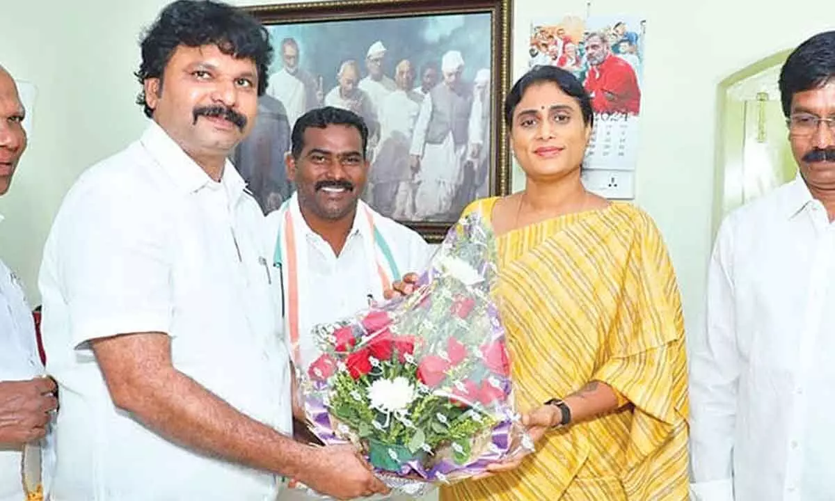 Work hard to strengthen Congress says Sharmila