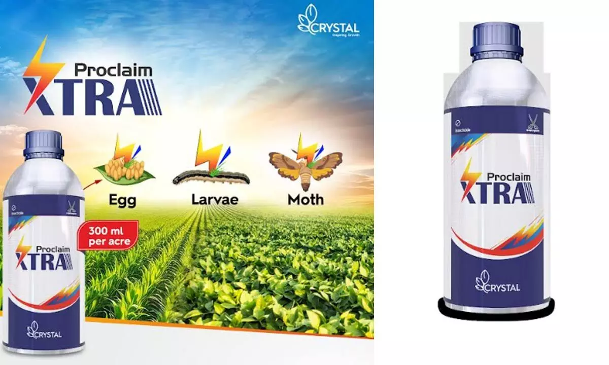 Crystal Crop Protection Ltd. Launches PROCLAIM XTRA, an advance insecticide for Maize and Soybean