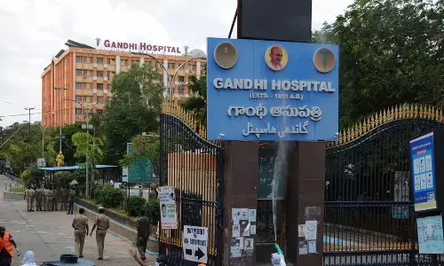 Patients attendant assaults female intern at Gandhi Hospital