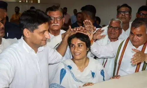 Vinesh files nomination from Julana seat