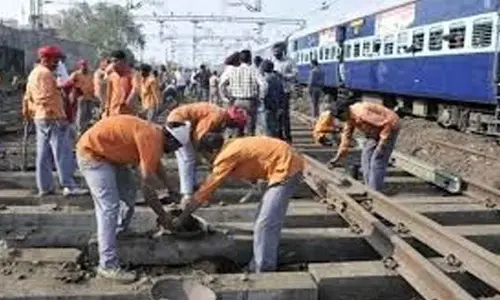 Remove loose parts from tracks to avoid misuse by miscreants