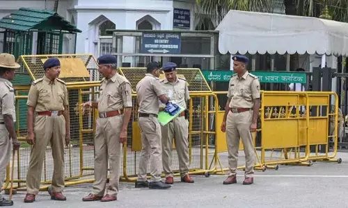 Security tightened in and around BJP state office